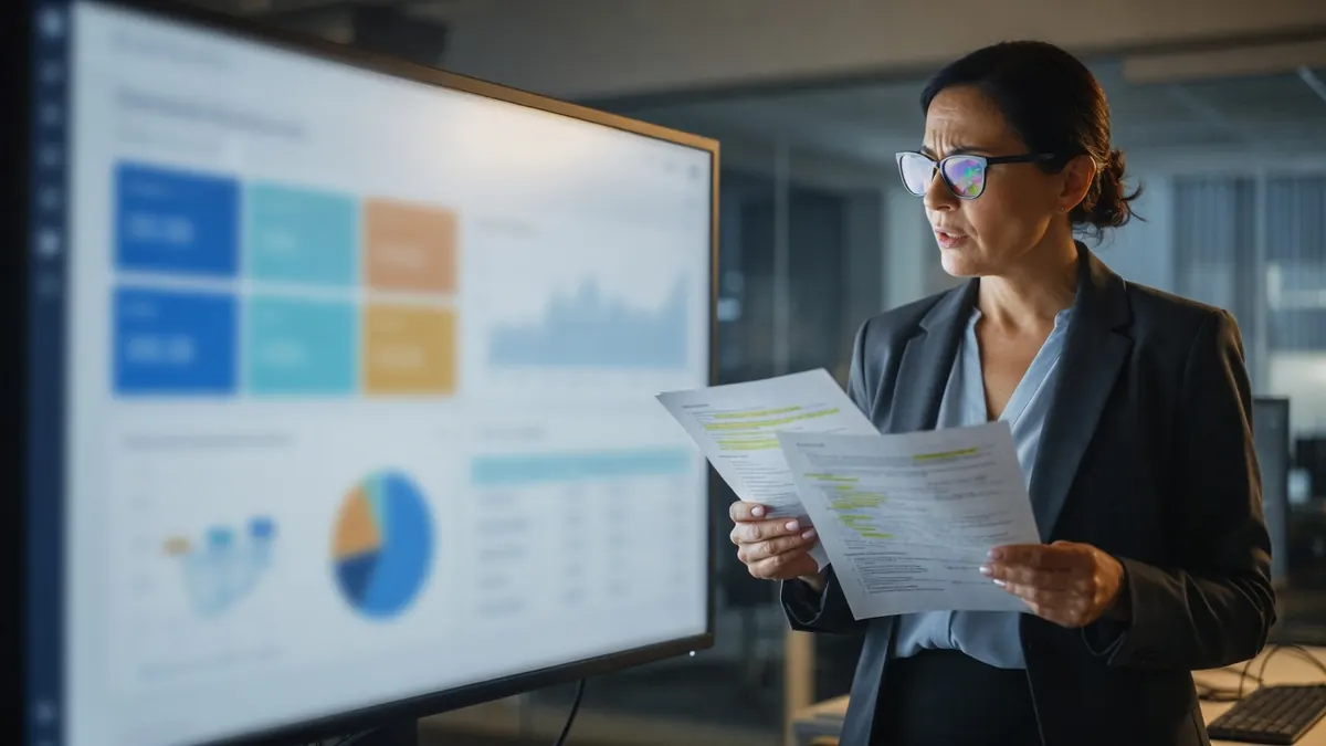Consultant comparant analyse humaine et suggestions automatiques