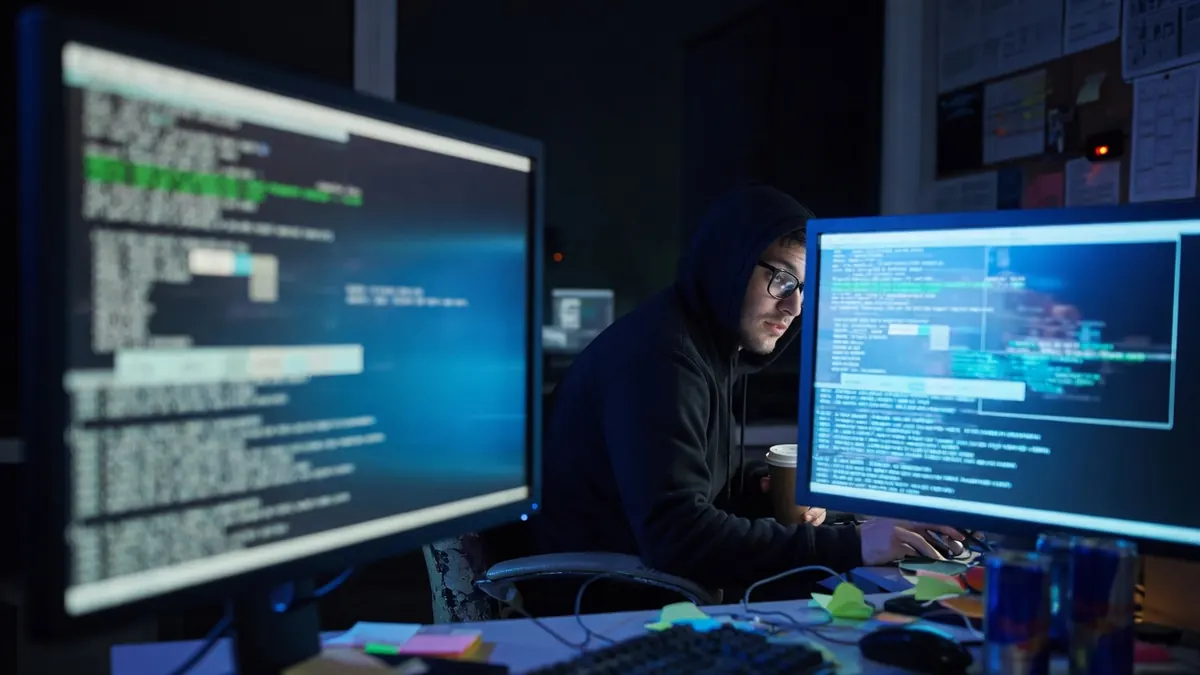 Expert en sécurité analysant des journaux serveur